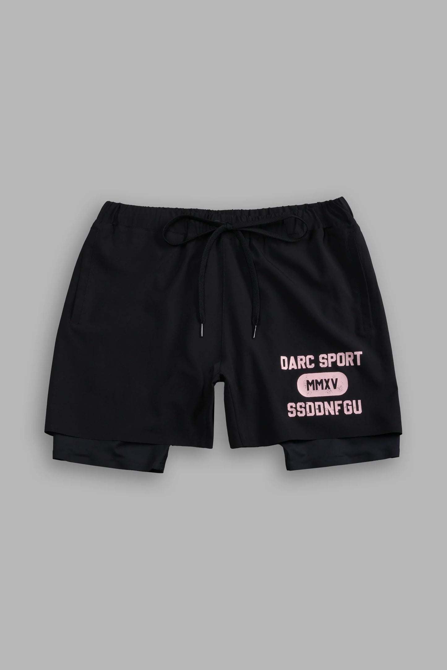 DS - Wolves Forever Compression Shorts in Black