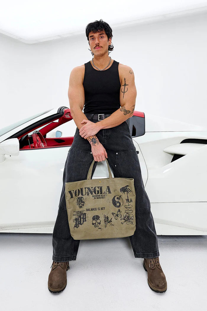 9068 - Military Tote Bag