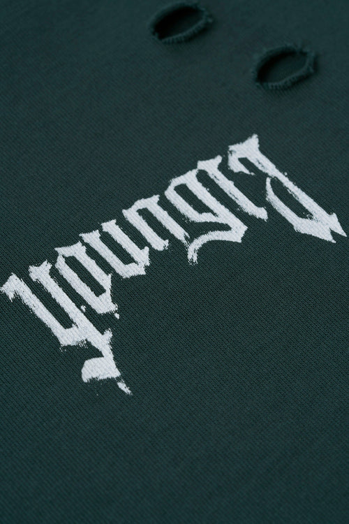 4144 - Distressed Tees | Teal / Turquesa / Verde Azulado