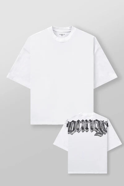 4159 - Huge Tees - White