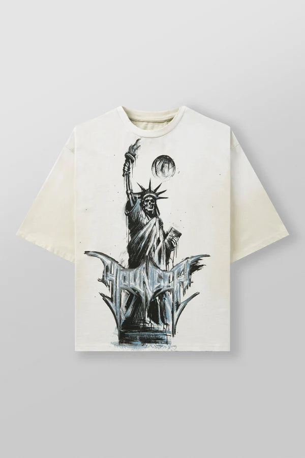 4236 - Liberty Tees - Off-White - Última pieza en L