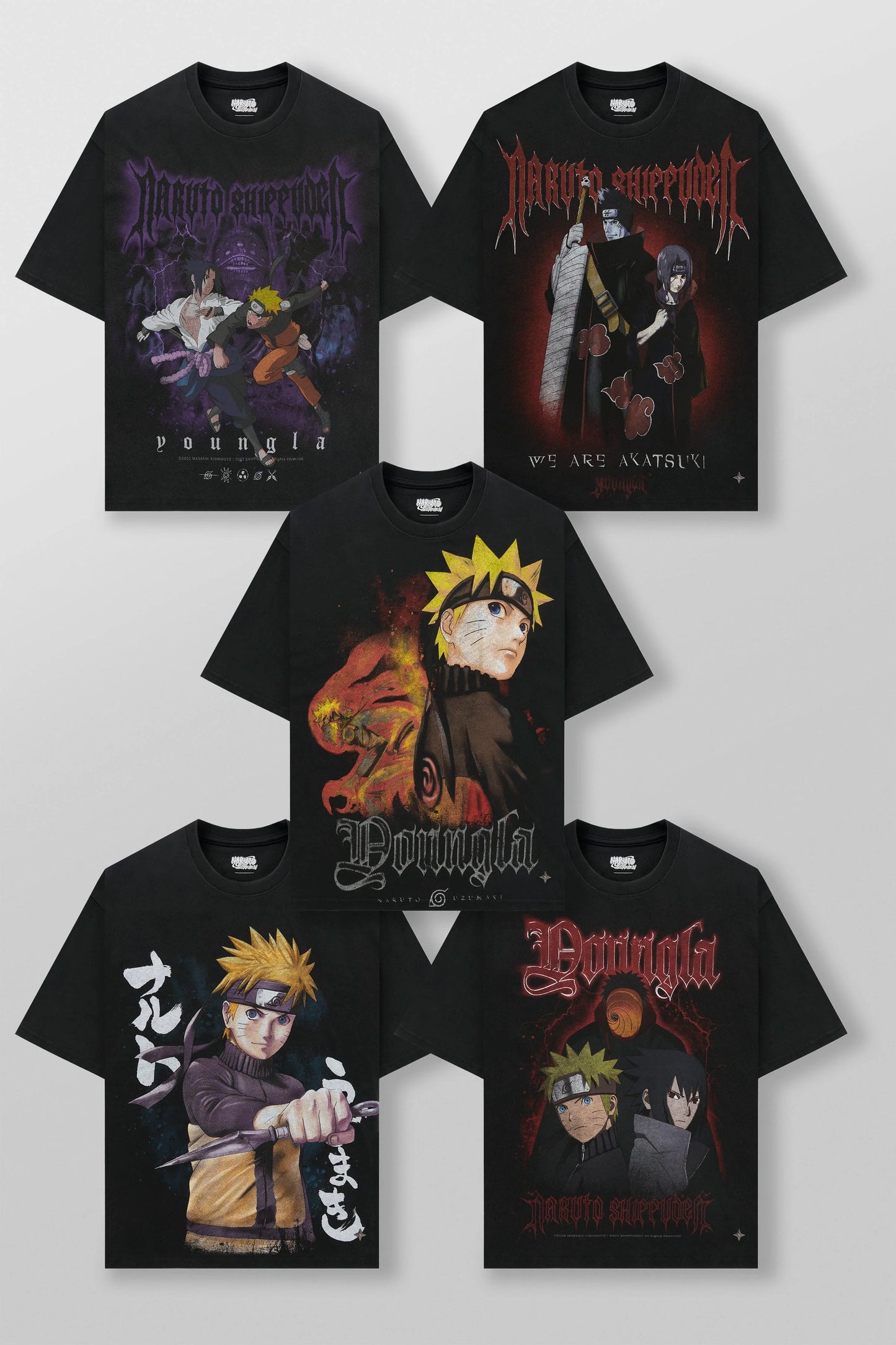 PRE-ORDEN: 4319 - Naruto Artwork Tee | Battle