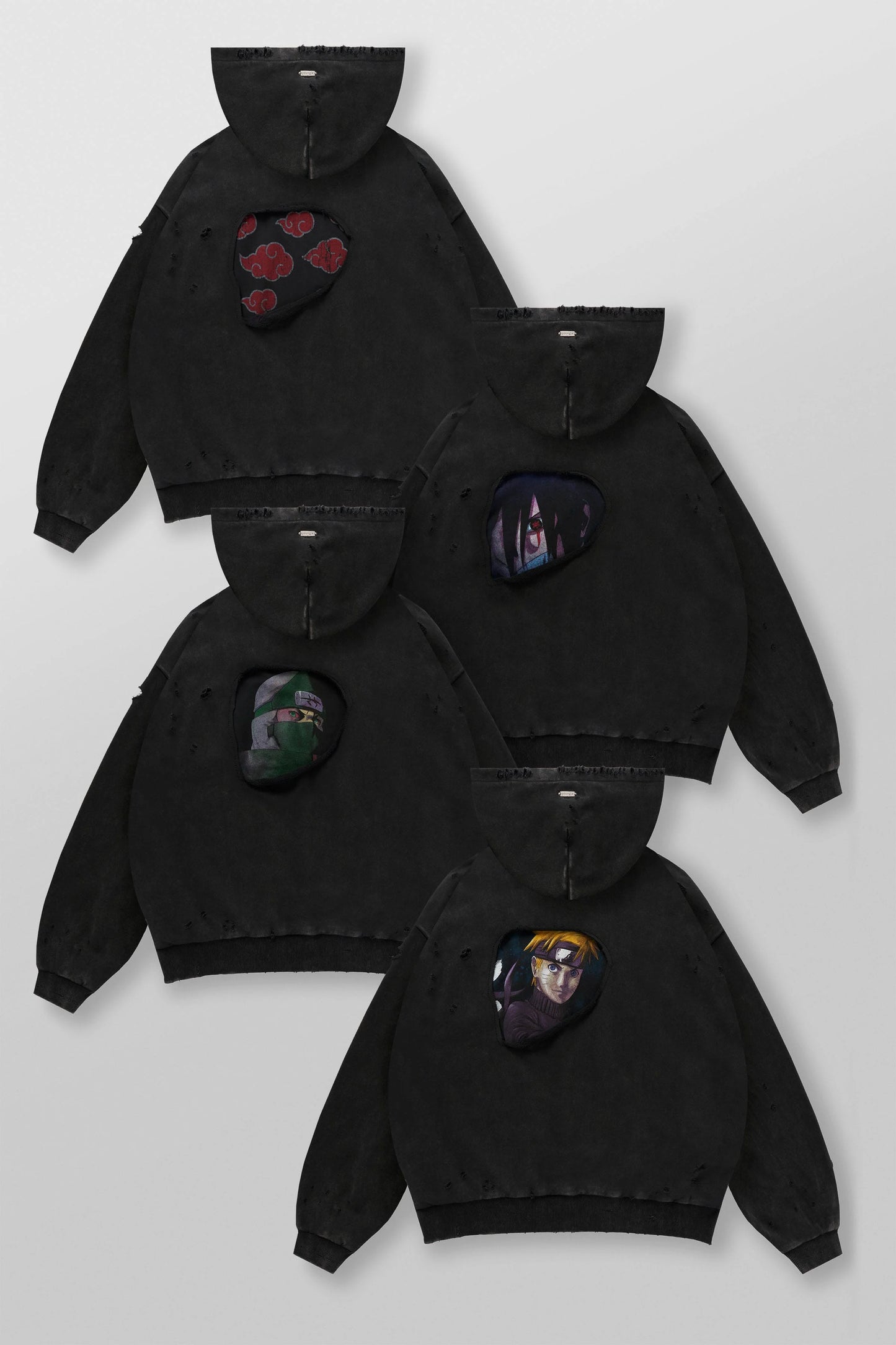 PRE-ORDEN: 5073 - Naruto Peek Through Hoodies | Naruto