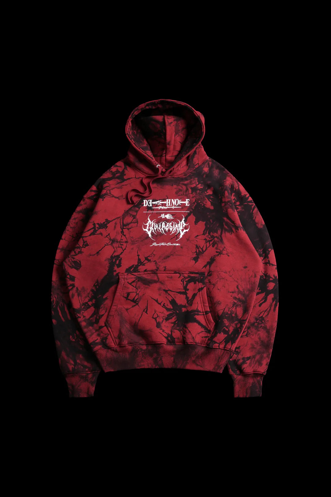 CIVIL REGIME Death Note Regime Hoodie in Lava Wash