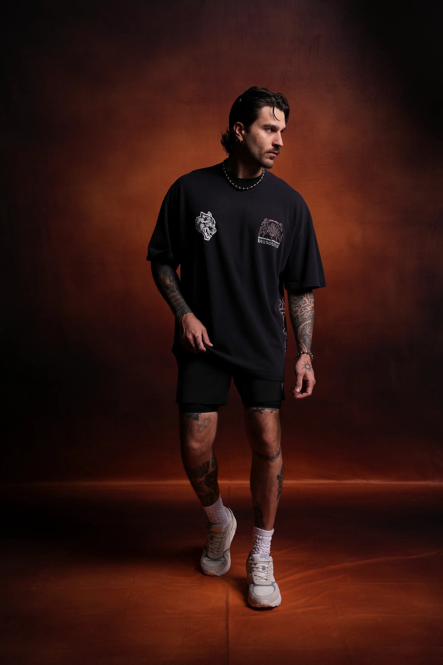 DS - Our Reason "Premium" Oversized Tee in Nightshade