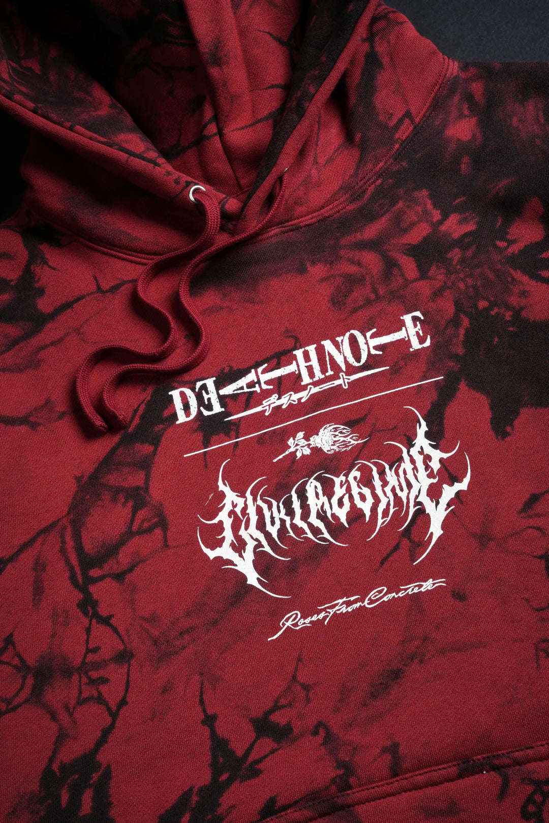 CIVIL REGIME Death Note Regime Hoodie in Lava Wash