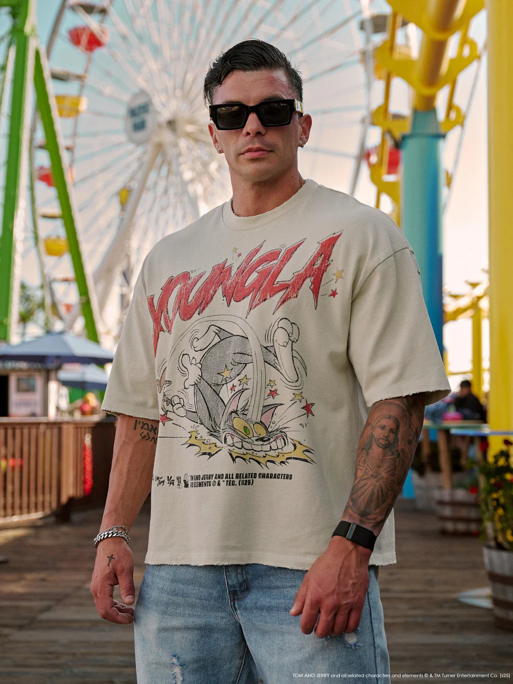 4082 - Tom & Jerry Tees - Fight Time