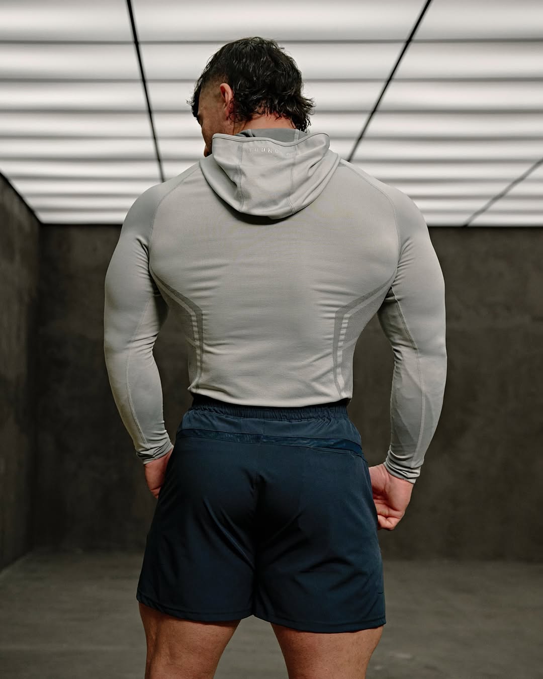 8062 - Warrior Compression Hoodies - Gris