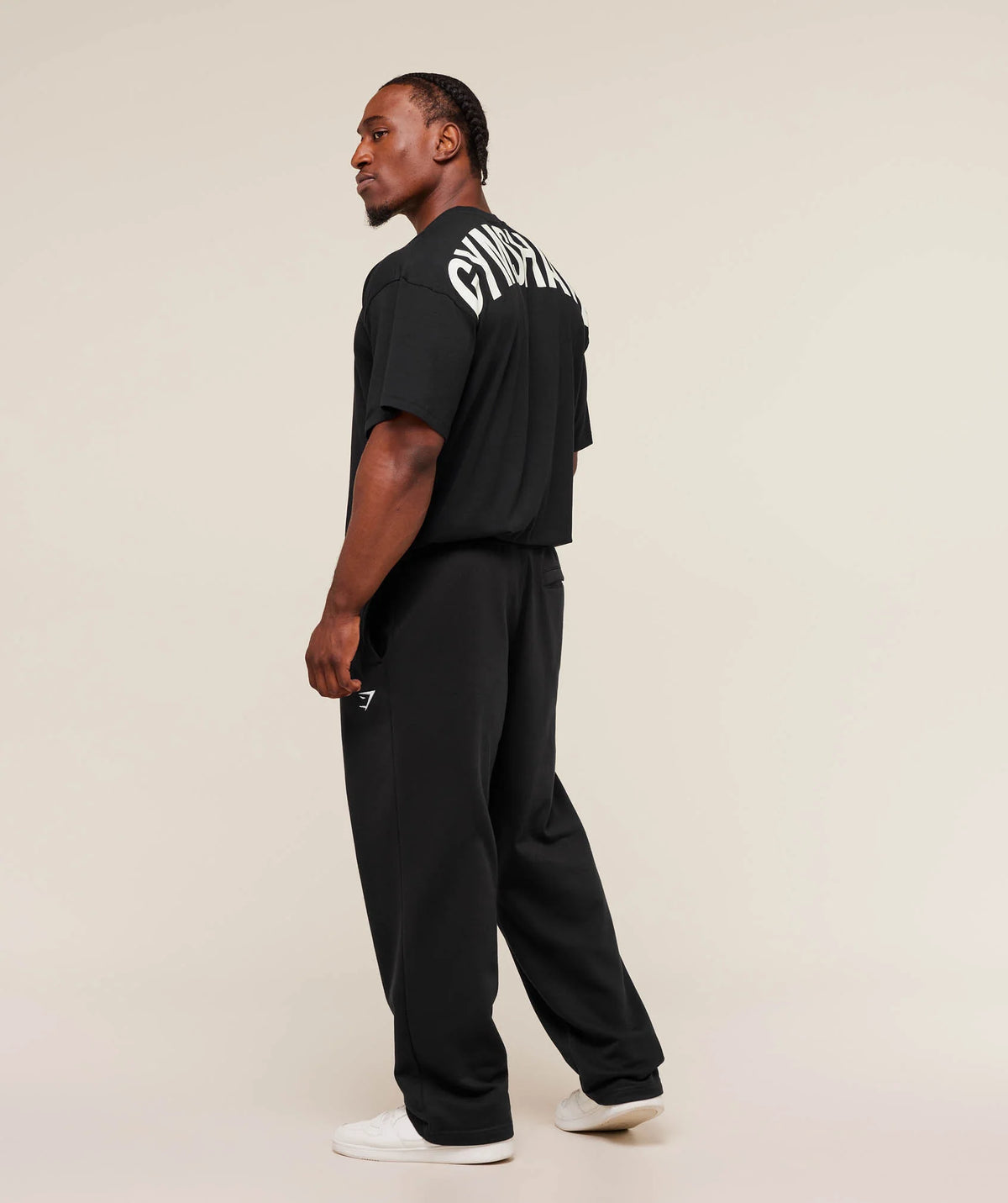 Power T-Shirt | Black/Oat White