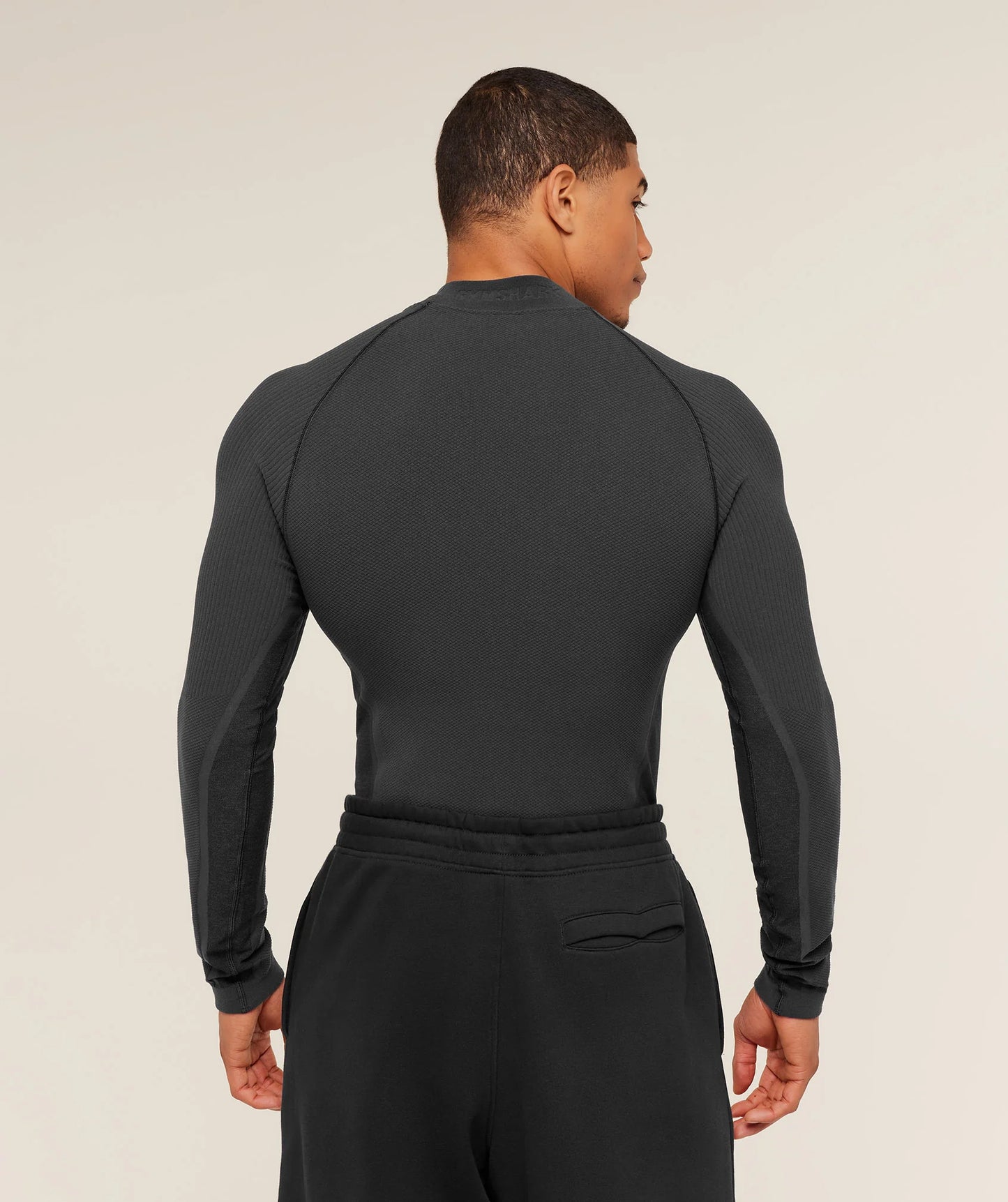 Physique Long Sleeve T-Shirt | Grey/Black