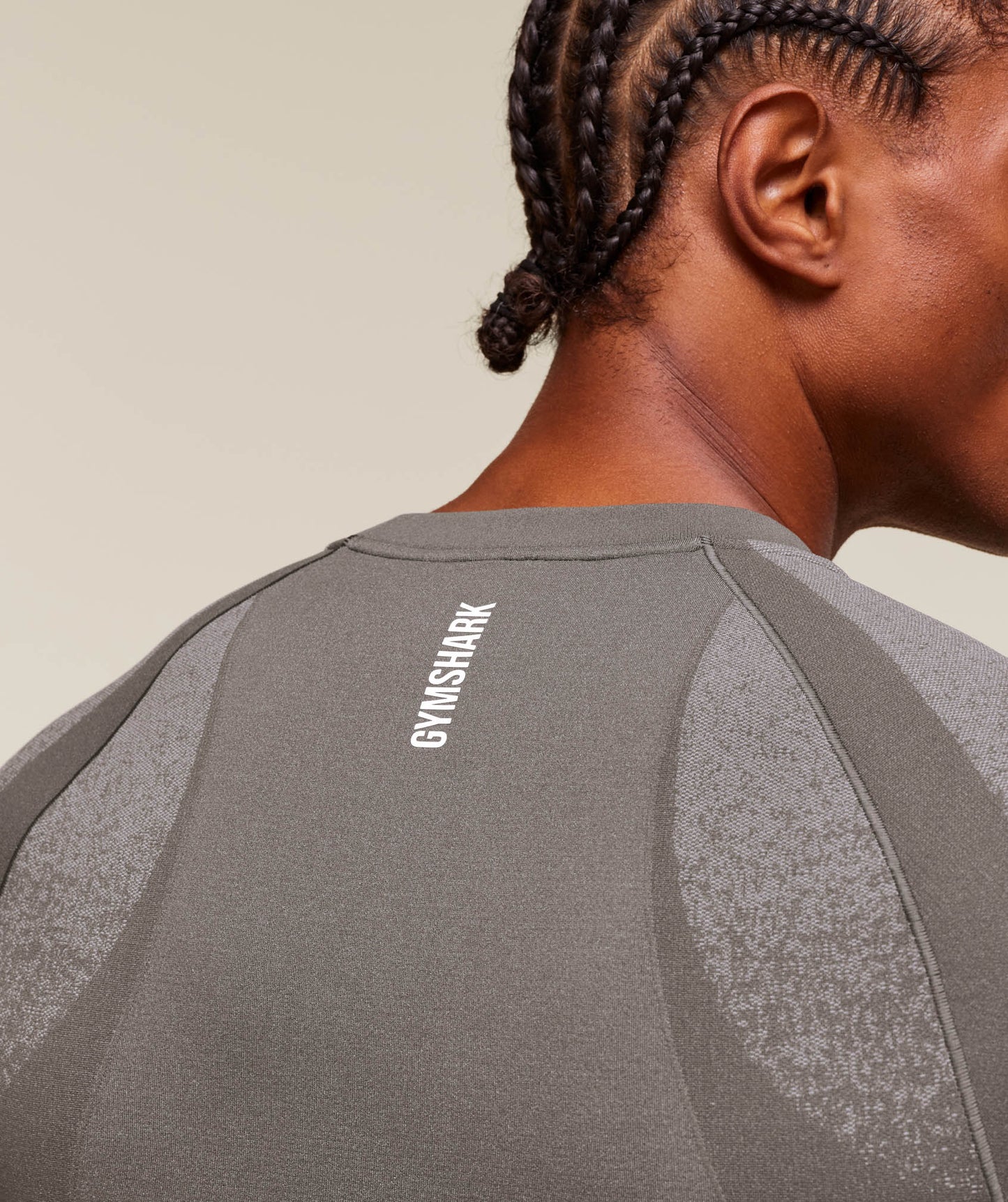 GS - Shadow Seamless T Shirt in Meteor Grey