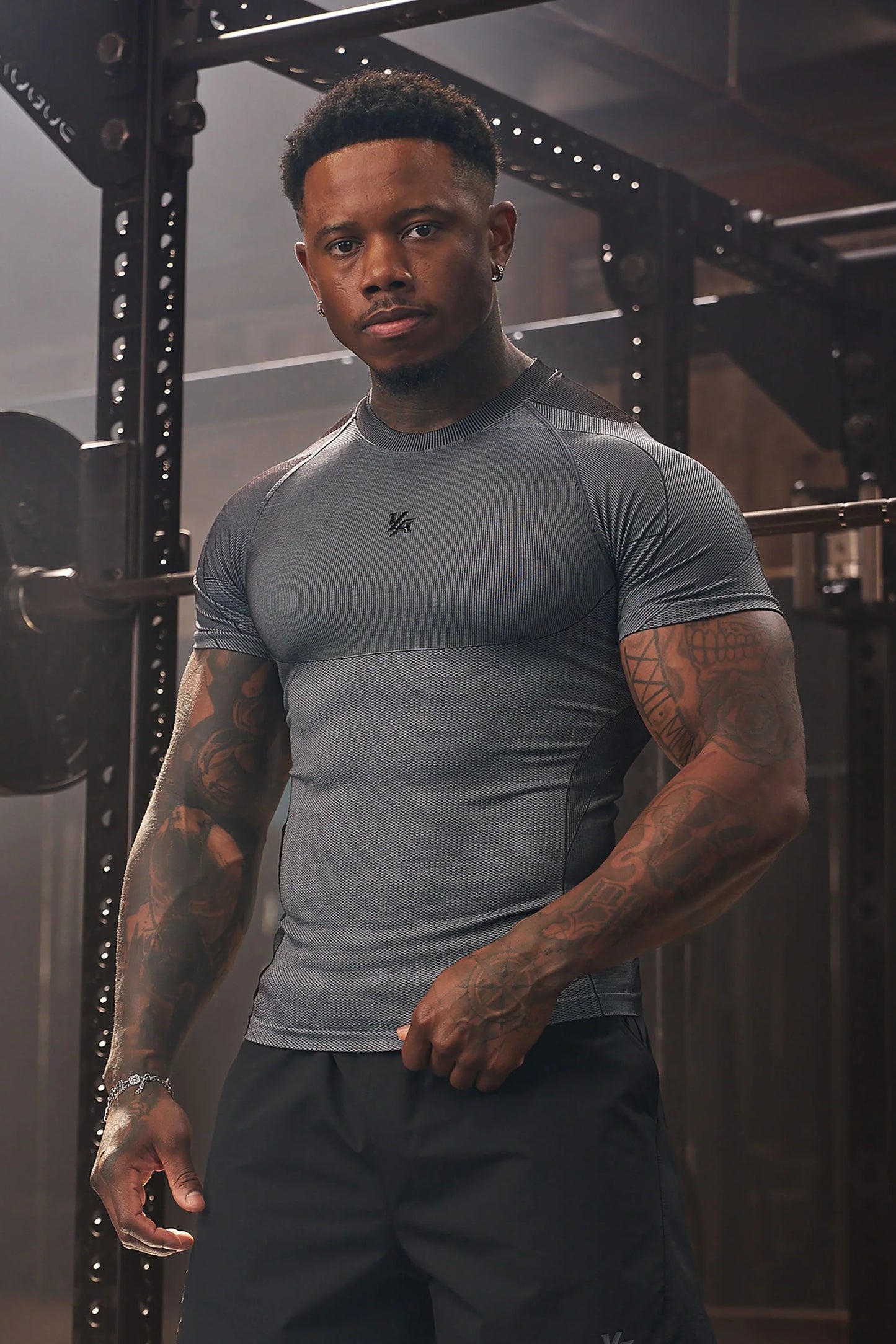 4339 - Forme Compression Tees | Grey