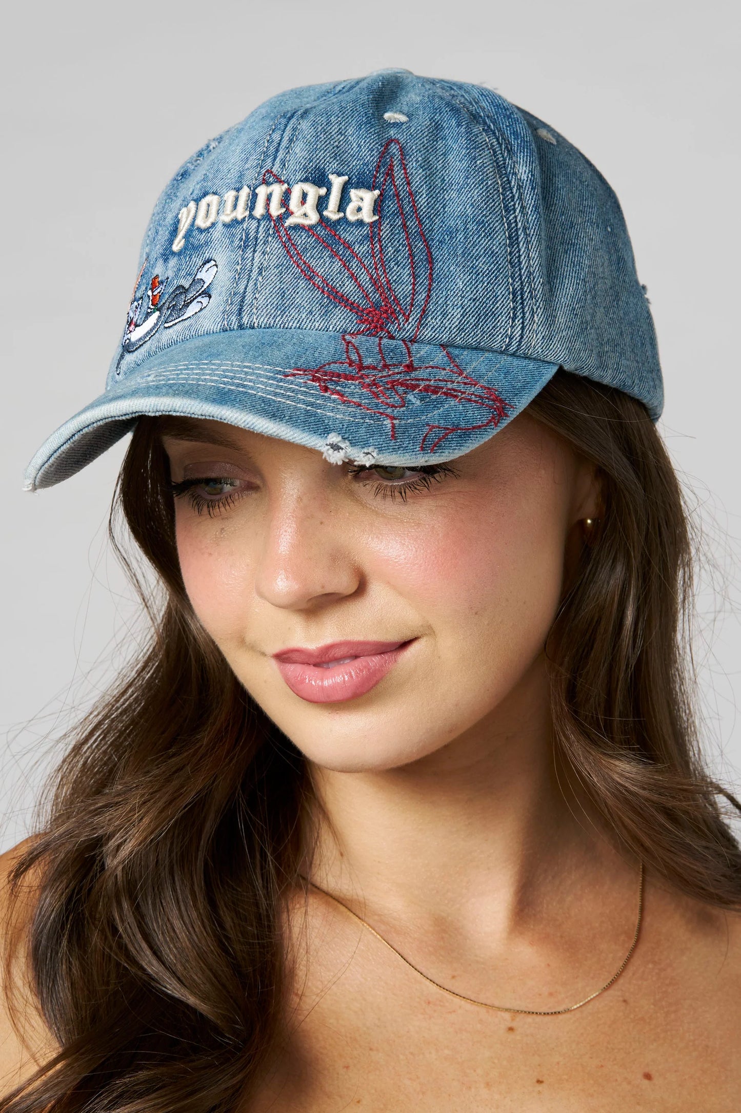 W6140 Looney Tunes Hat | Denim