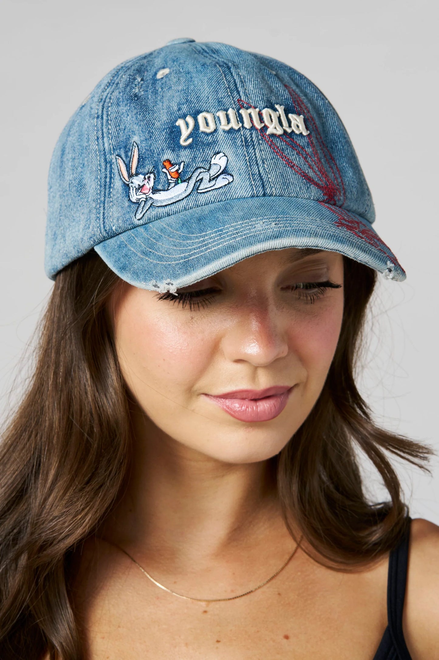W6140 Looney Tunes Hat | Denim