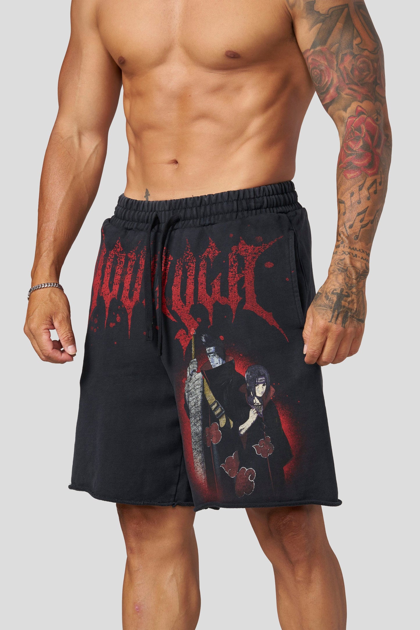 PRE-ORDEN: 1002 - Naruto Sweat Shorts | Itachi & Kisame