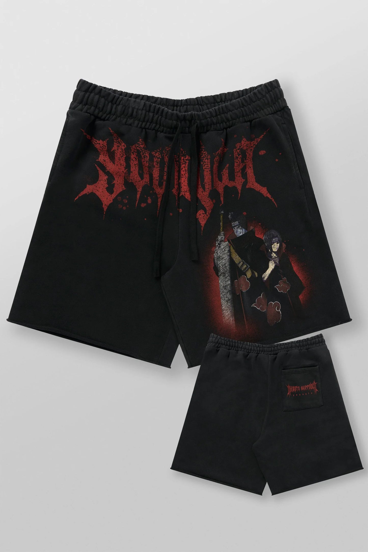 PRE-ORDEN: 1002 - Naruto Sweat Shorts | Itachi & Kisame