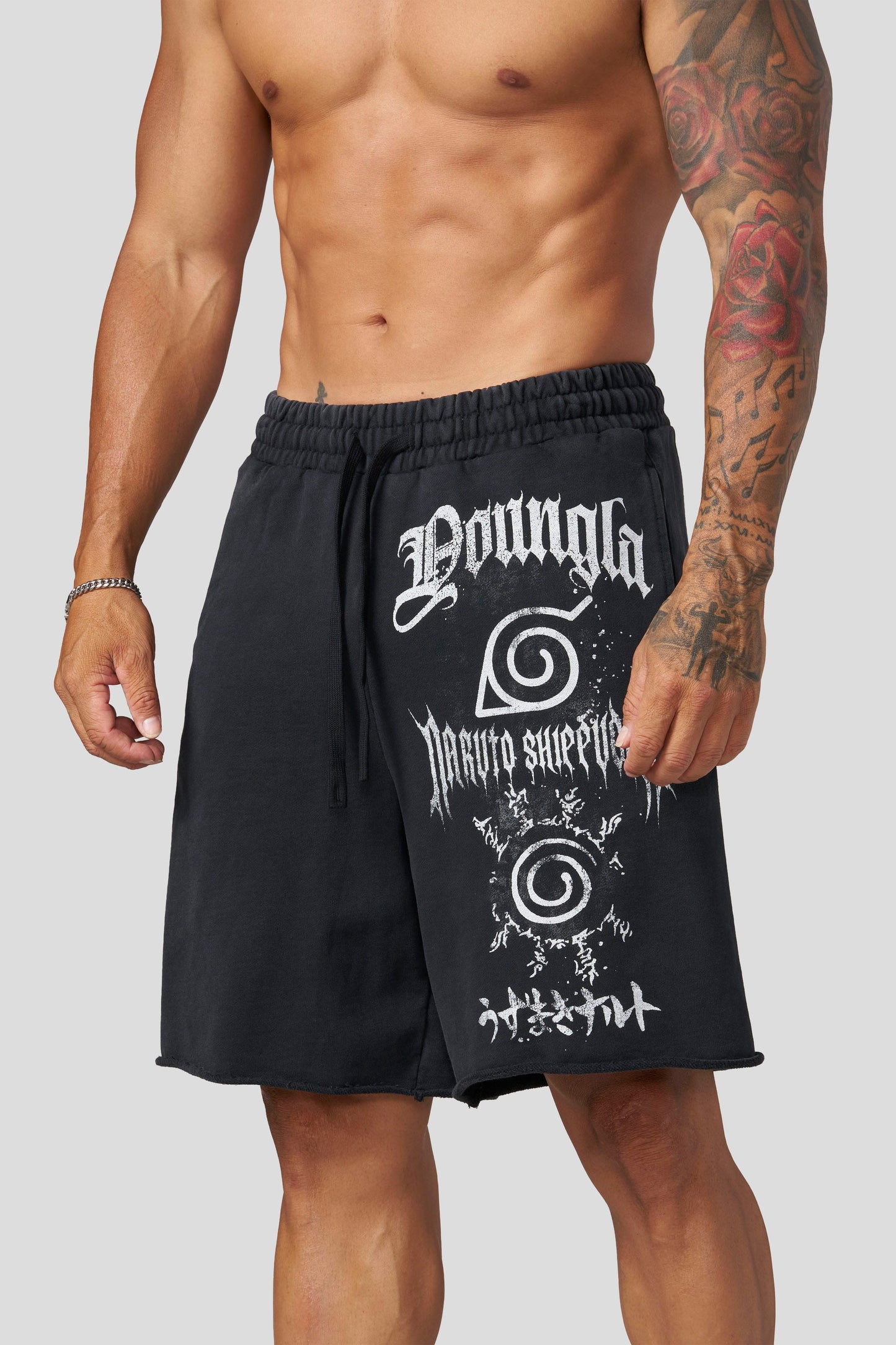 PRE-ORDEN: 1002 - Naruto Sweat Shorts | Sealing Formula