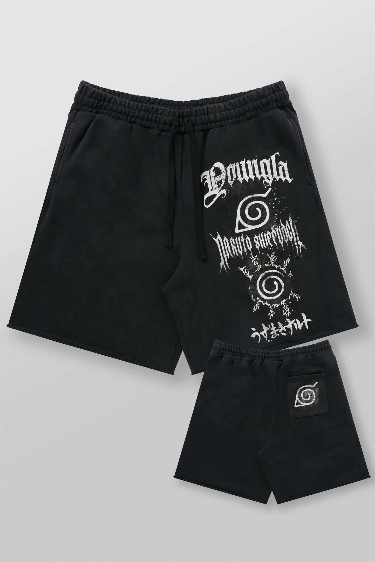 PRE-ORDEN: 1002 - Naruto Sweat Shorts | Sealing Formula