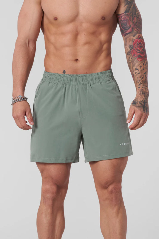 1022 - Staple Shorts 4.5" -  Light Green