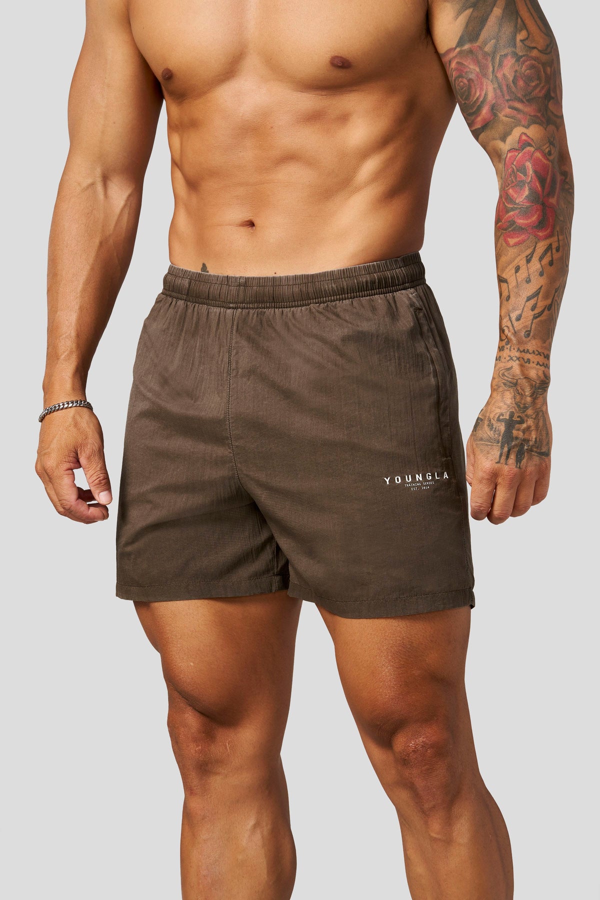 PRE-ORDEN: 1072 - Training Series Washed Shorts | Black Wash