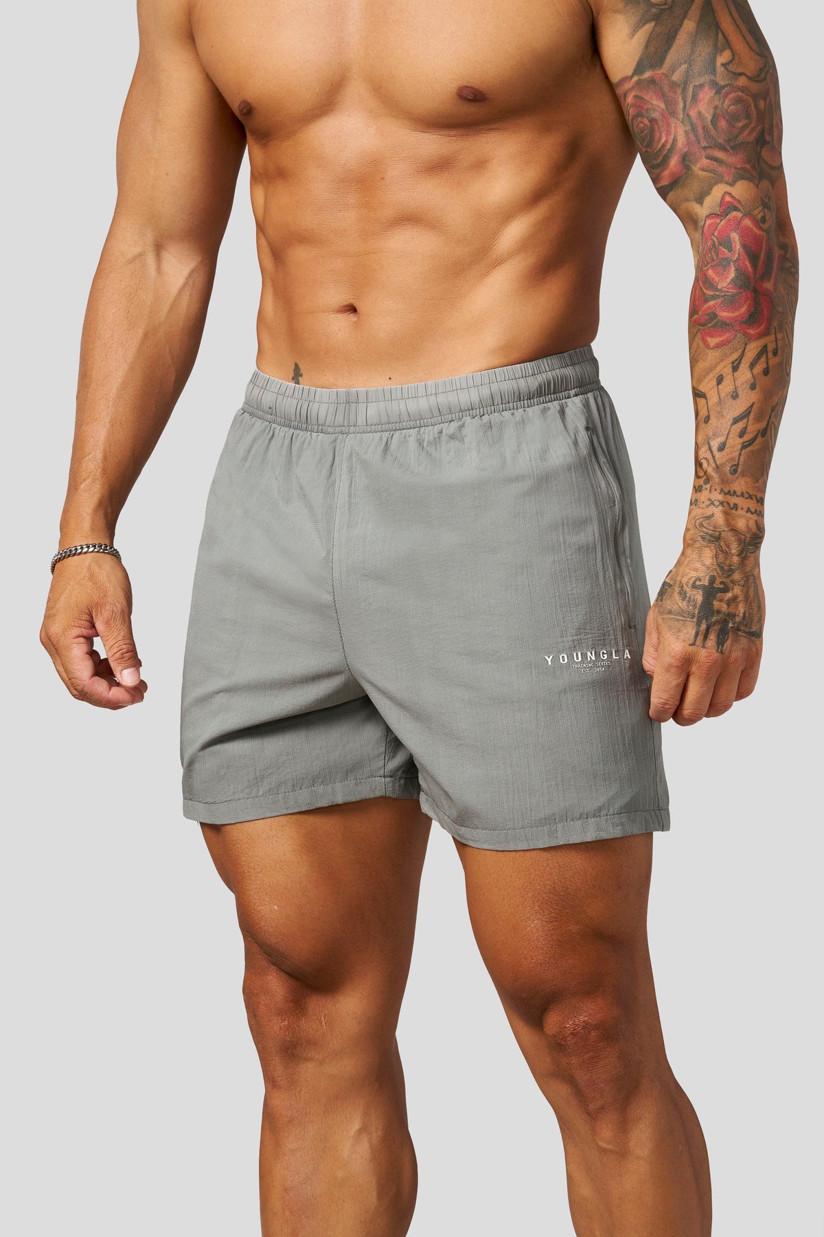 PRE-ORDEN: 1072 - Training Series Washed Shorts | Black Wash