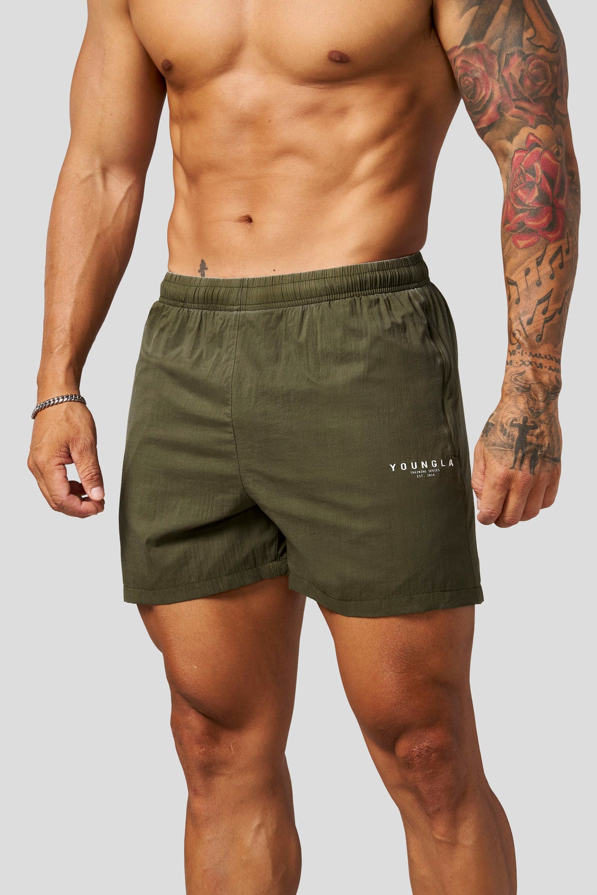 PRE-ORDEN: 1072 - Training Series Washed Shorts | Black Wash