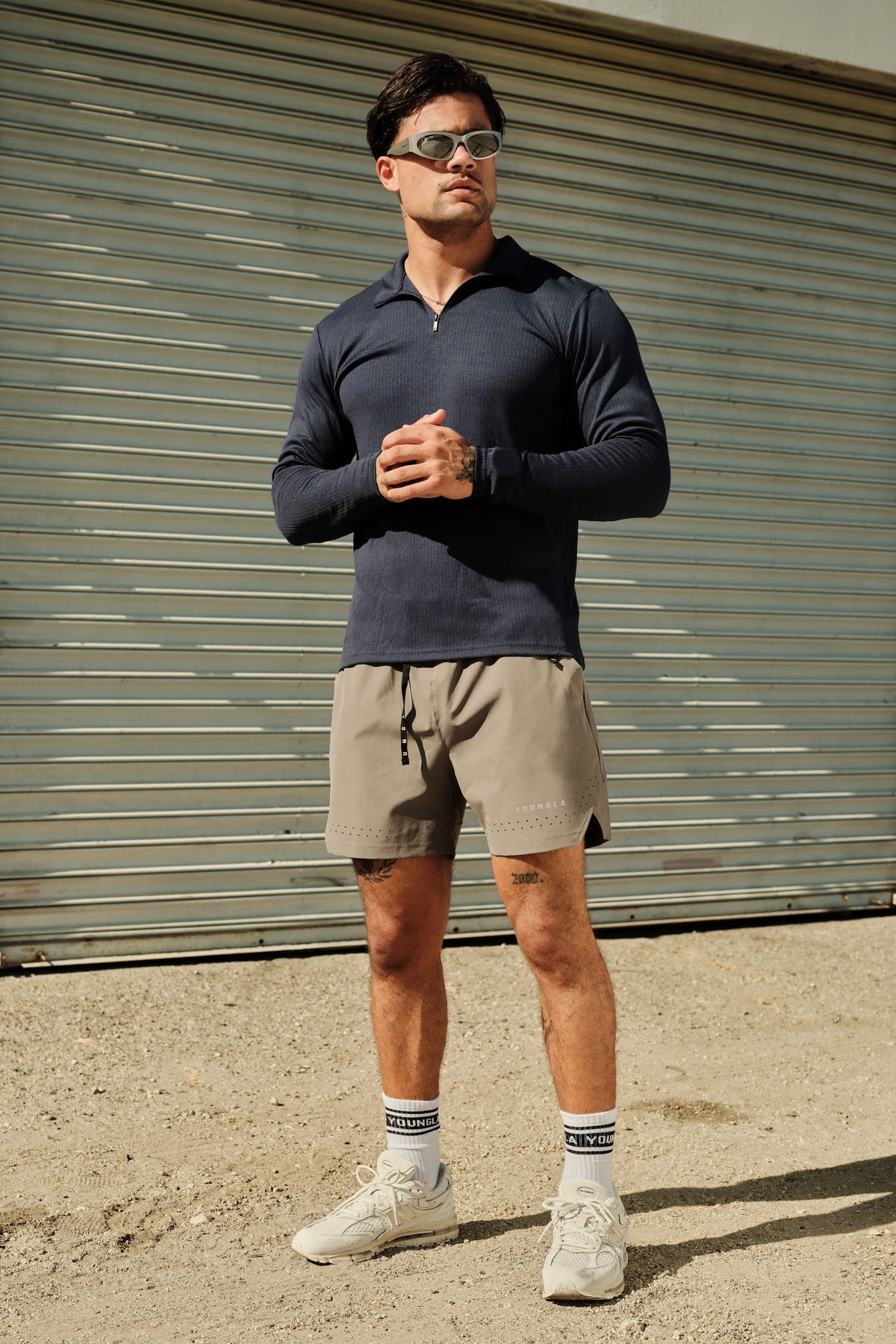 PRE-ORDEN: 8124 - Essential Quarter Zip | Navy