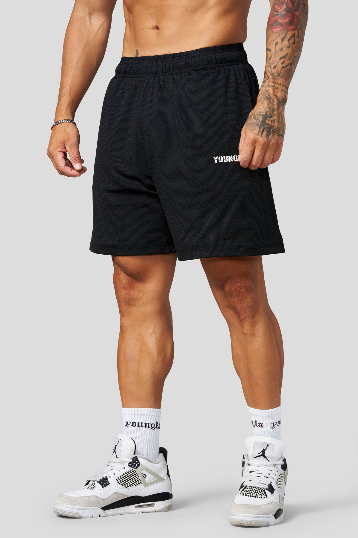 PRE-ORDEN: 1103 - Aeromesh 7" Shorts | Black