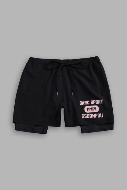 DS - Wolves Forever Compression Shorts in Black