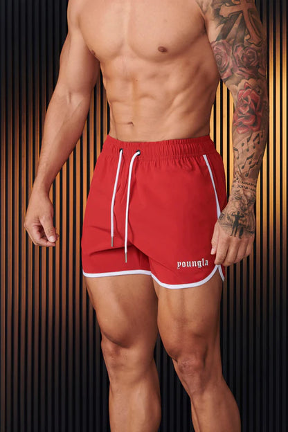 125 - Olympic Shorts - Red