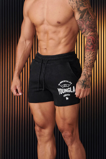 152 - Immortal Shorts - Black Wash