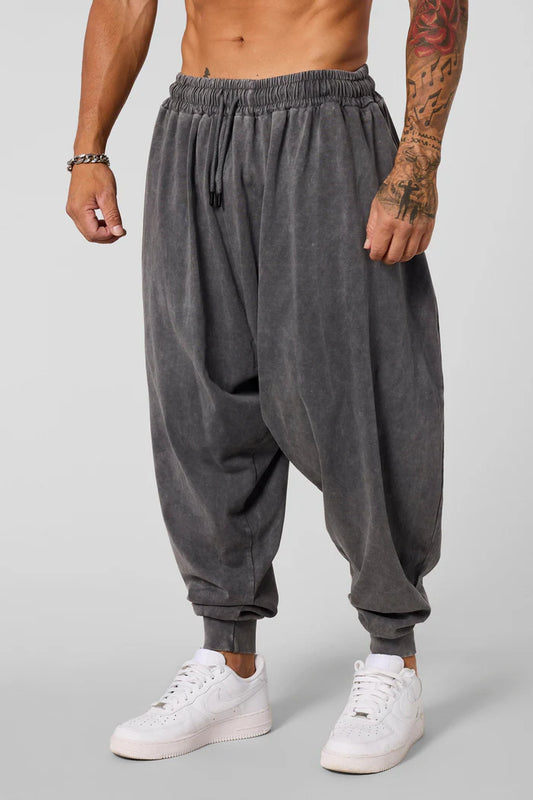 2029 - Harem Pants | Grey Wash