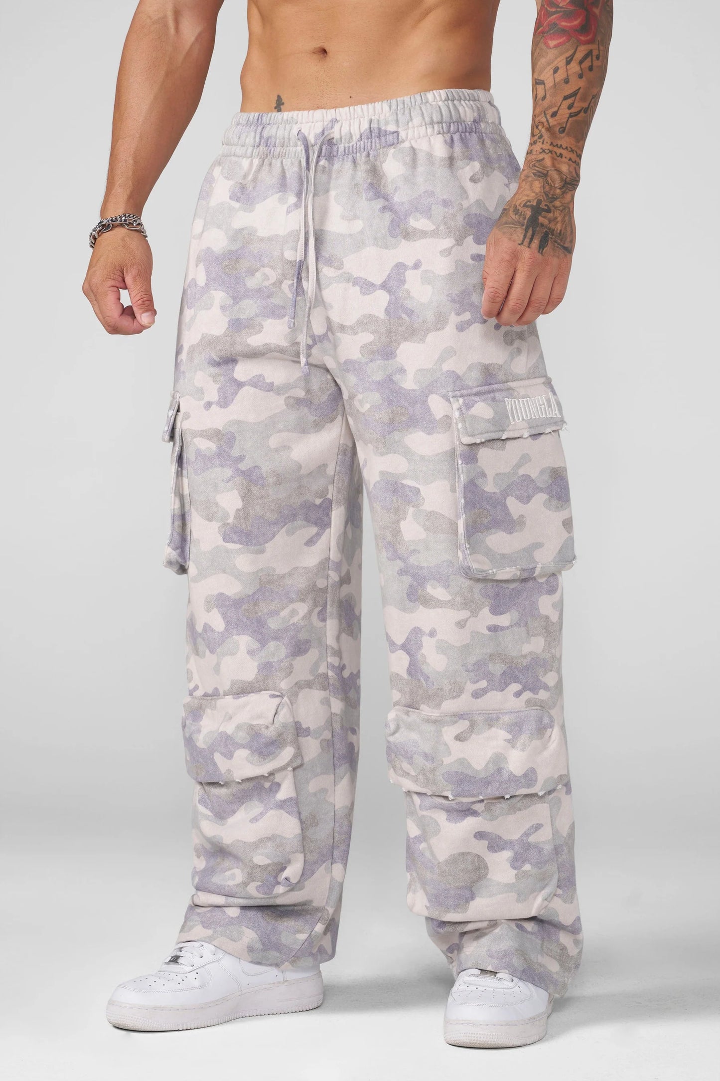 2033 - Heritage Camo Cargo Sweats | OG Desert Camo