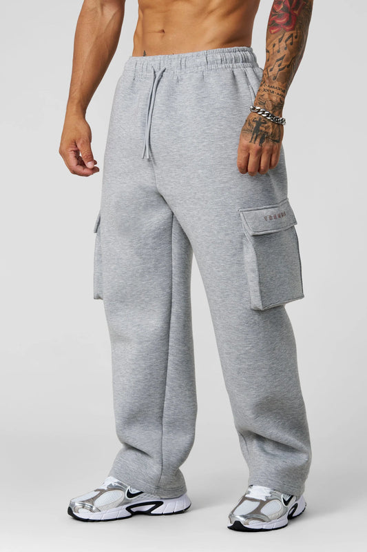 2047 - Scuba Cargo Sweats | Heather Grey