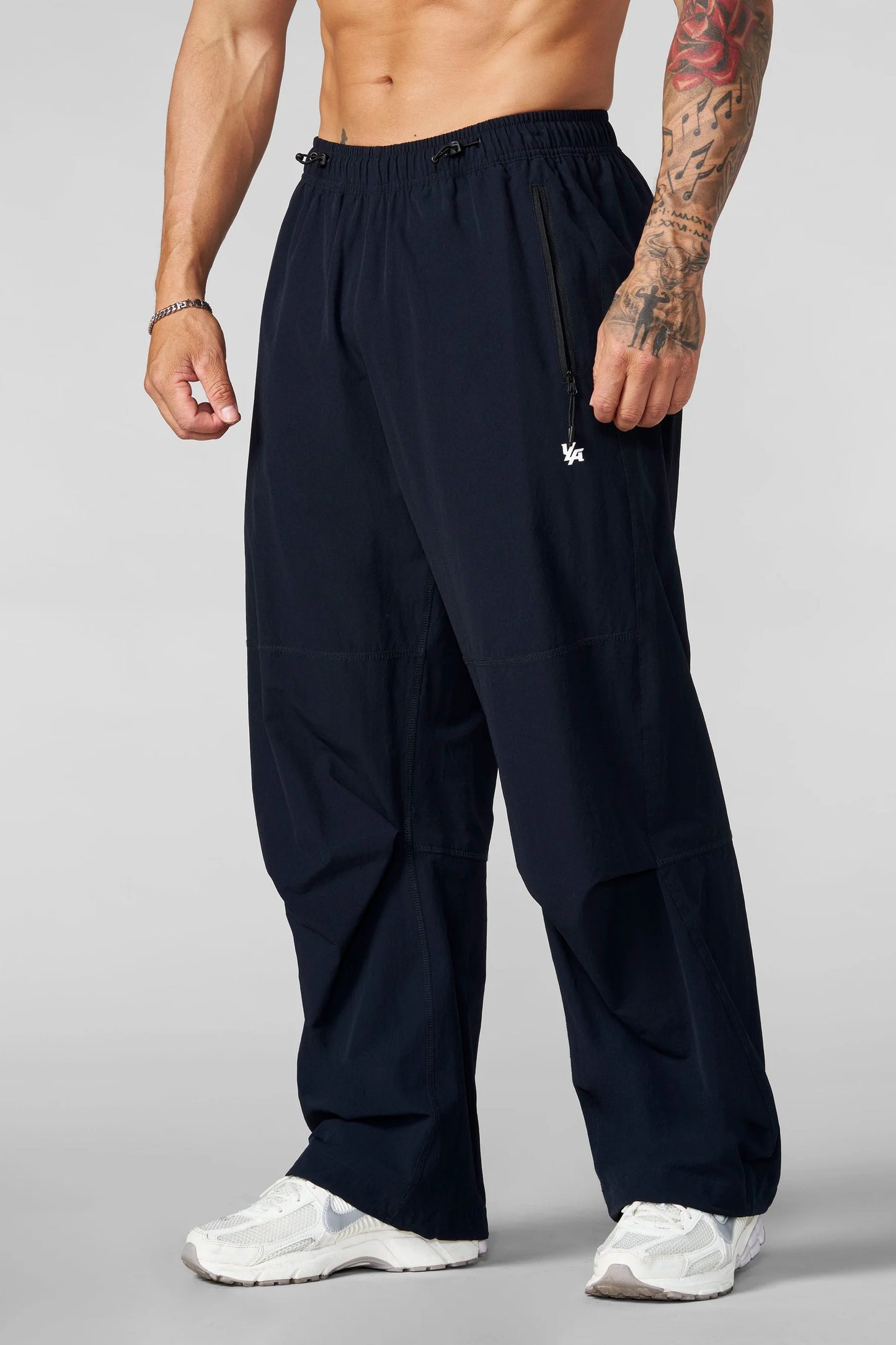 2085 - Washed Training Pants | Black