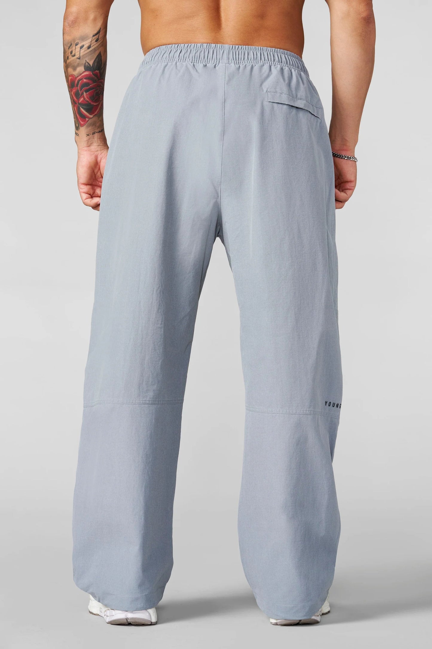 2085 - Washed Training Pants | Light Grey