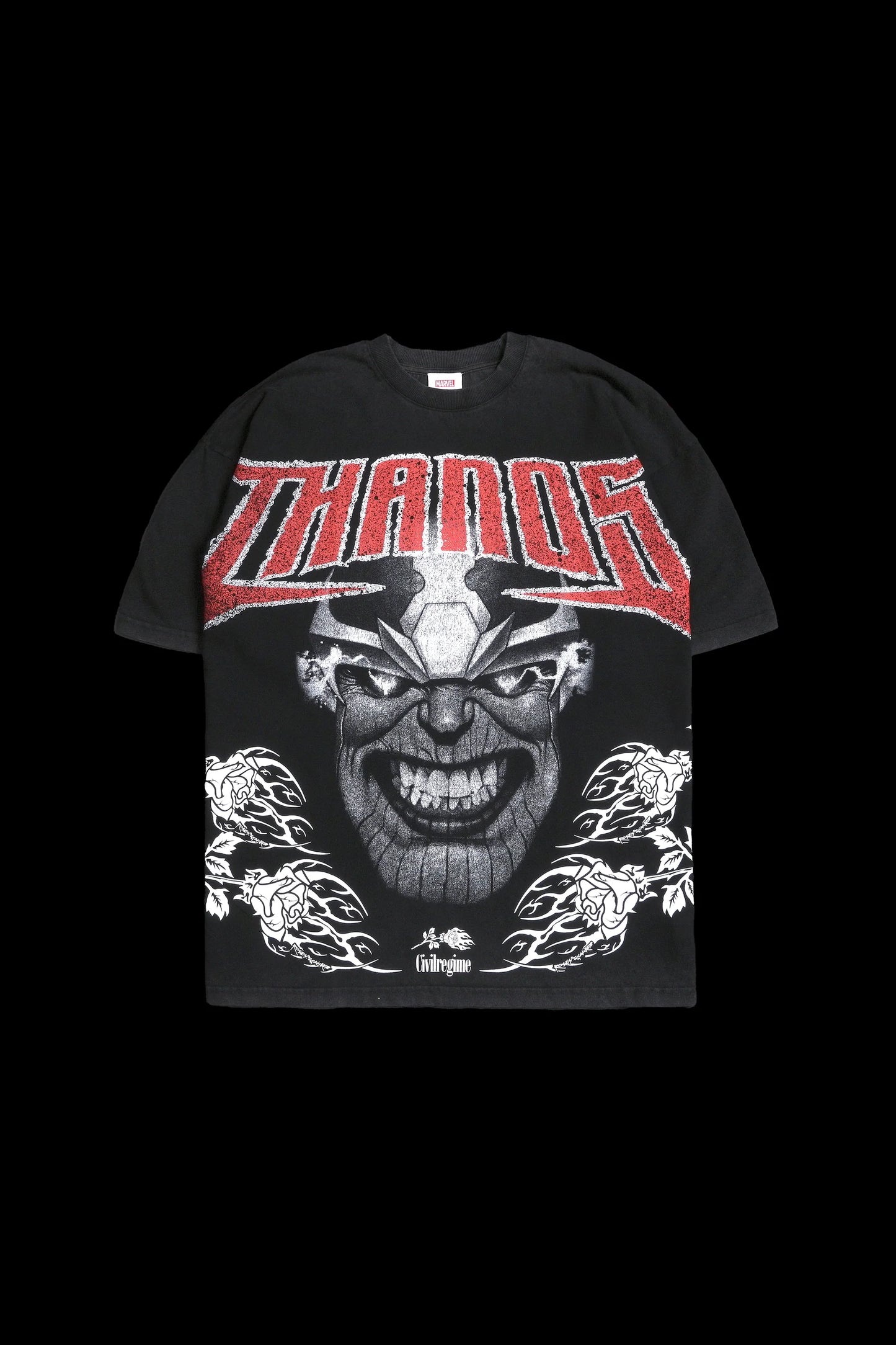 Thanos American Classic Oversized Tee in Vintage Black