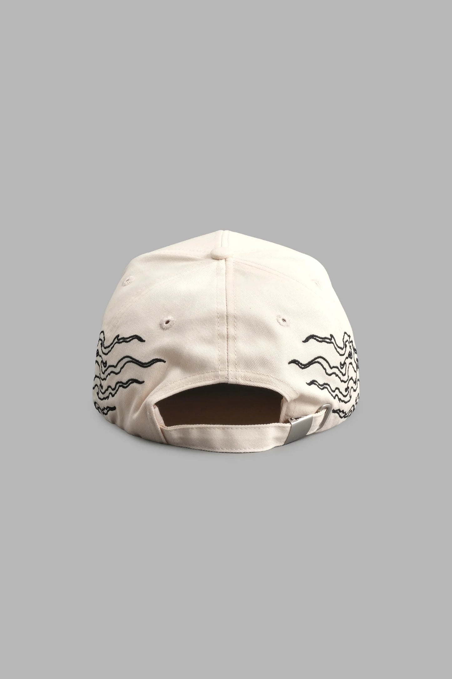 Forged From Iron 5 Panel Hat in Cream/Black