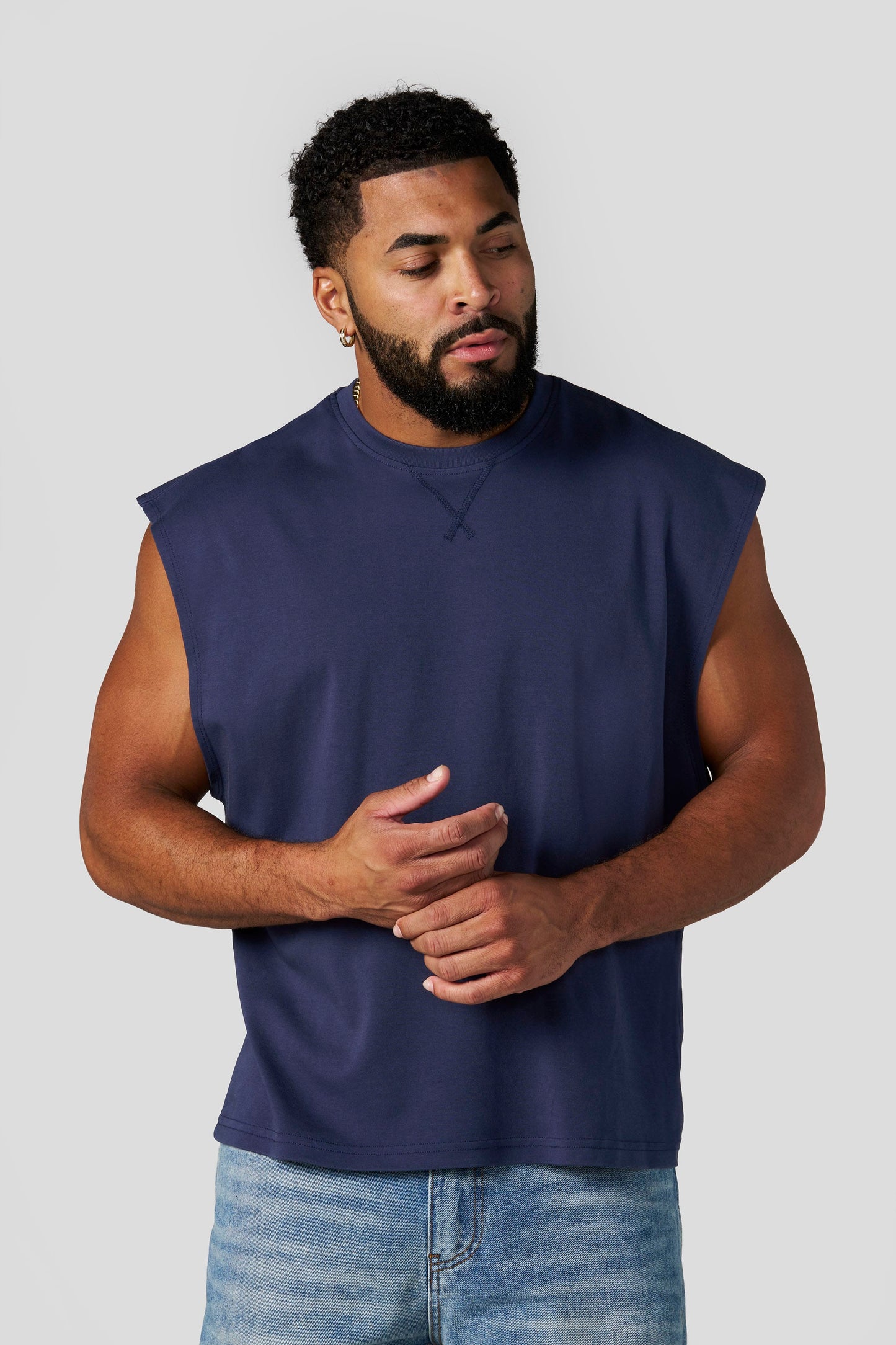 PRE-ORDEN: 3019 - Elevated Cut-Off | Navy