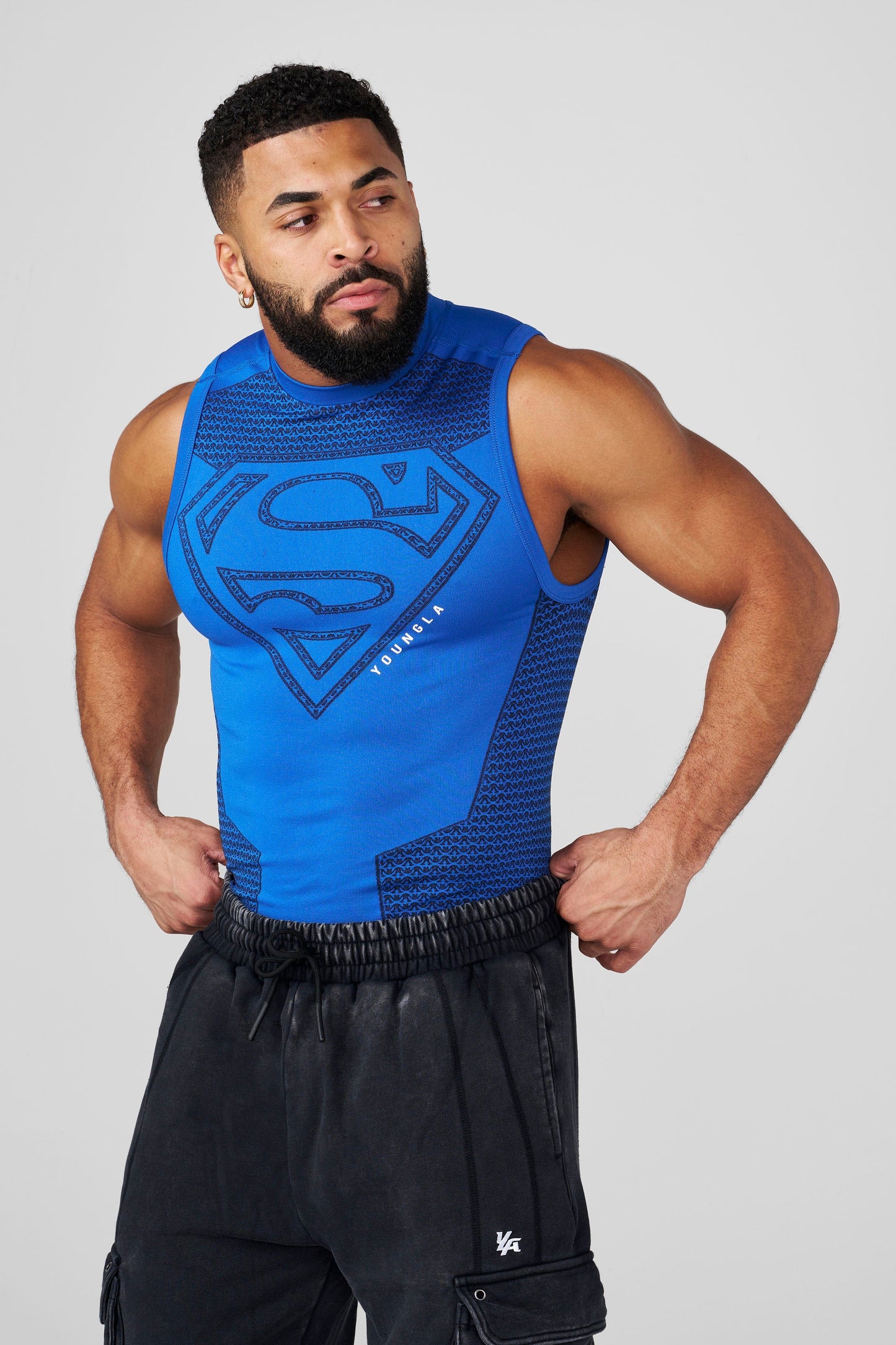 3047 - Superman Compression Tanks | Blue