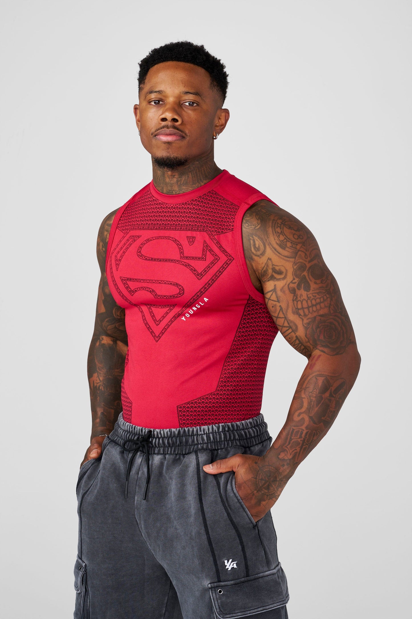 3047 - Superman Compression Tanks | Red
