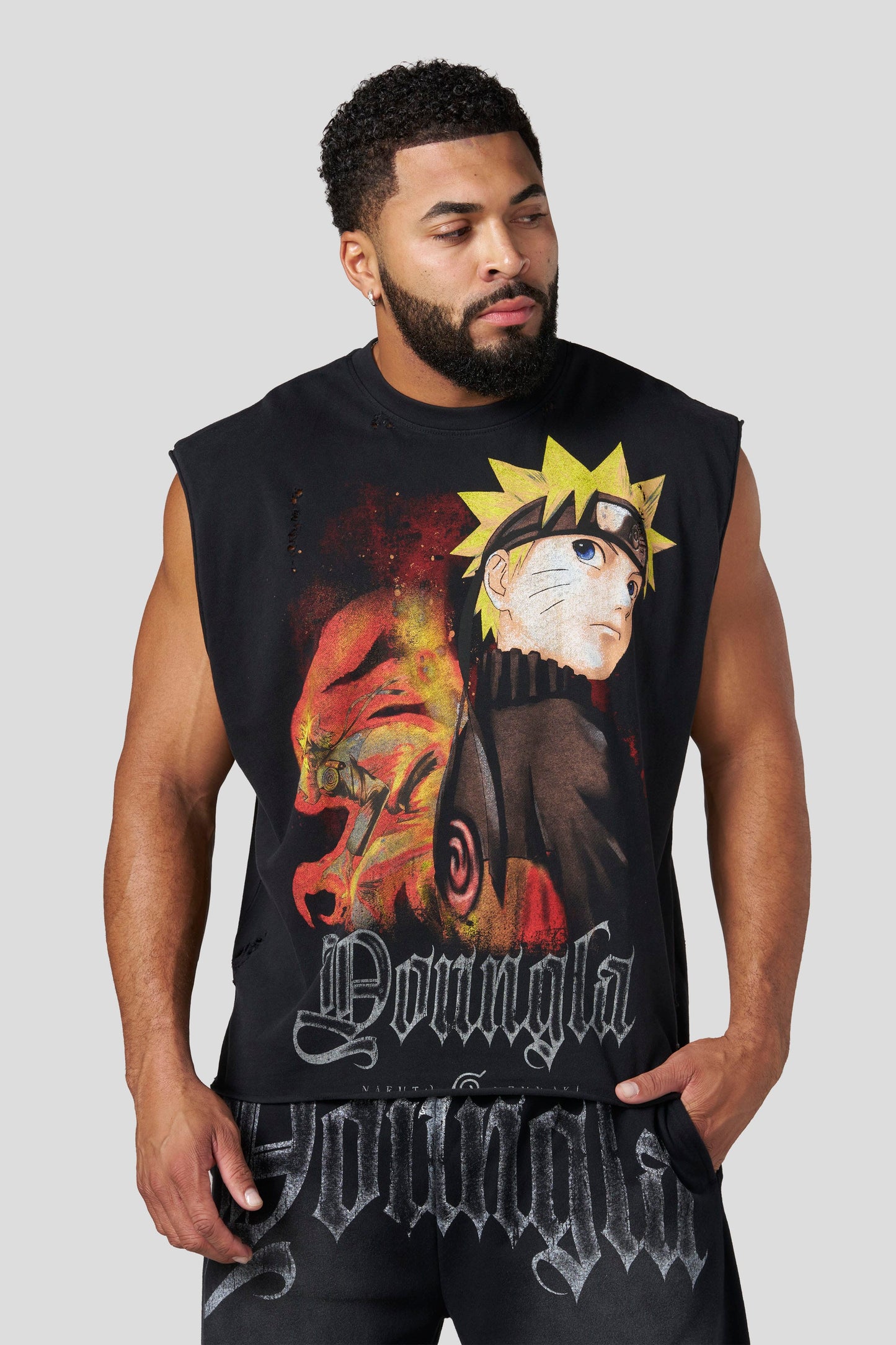 PRE-ORDEN: 3055 - Naruto Cut-Offs | Jinchuriki