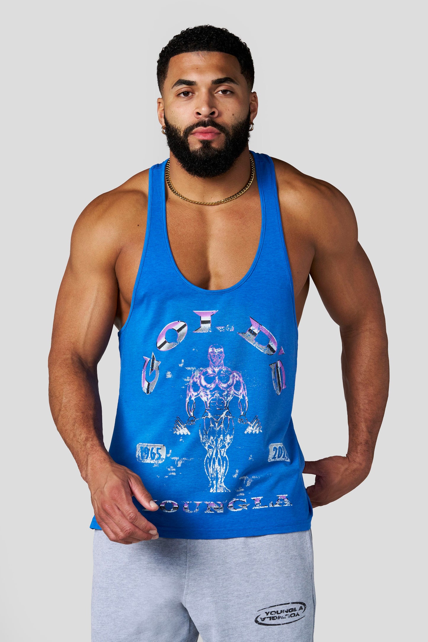 PRE-ORDEN: 3062 - Gold's Glitch Stringers | Blue