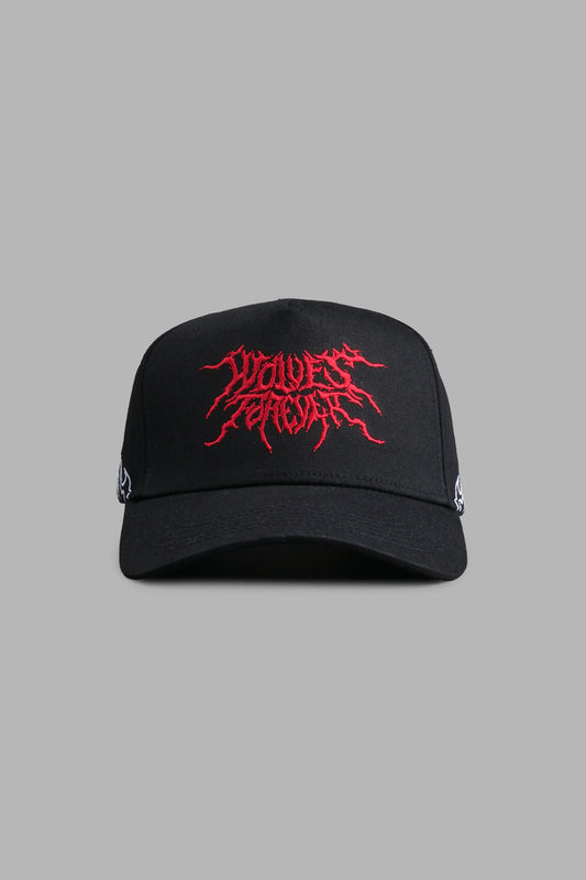 DS - Forged From Iron 5 Panel Hat in Black