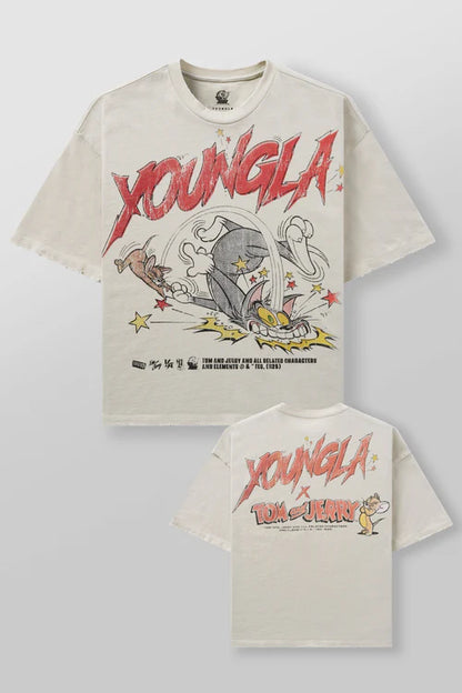 4082 - Tom & Jerry Tees - Fight Time