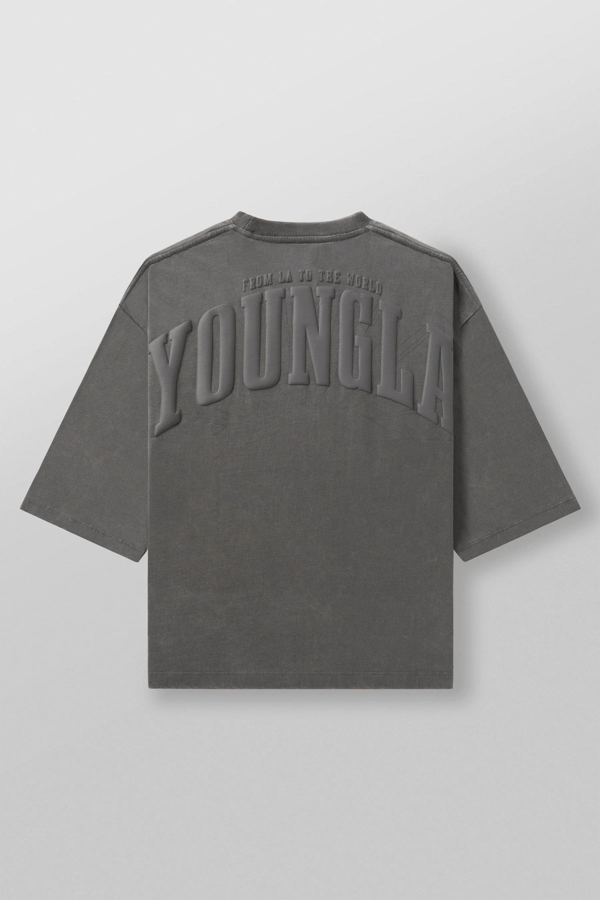 4138 - Foundation Cropped Tees | Grey Wash