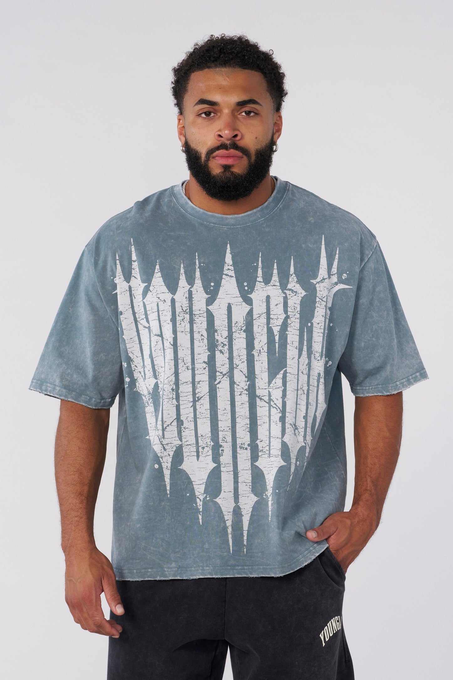 4156 - Revenge Tees - SLATE WASH