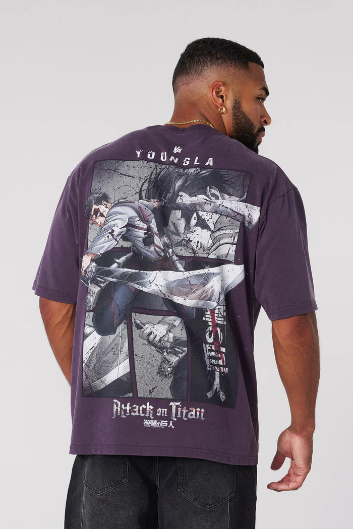 4191 - AOT© x YLA Classic Tees - HERO LEVI