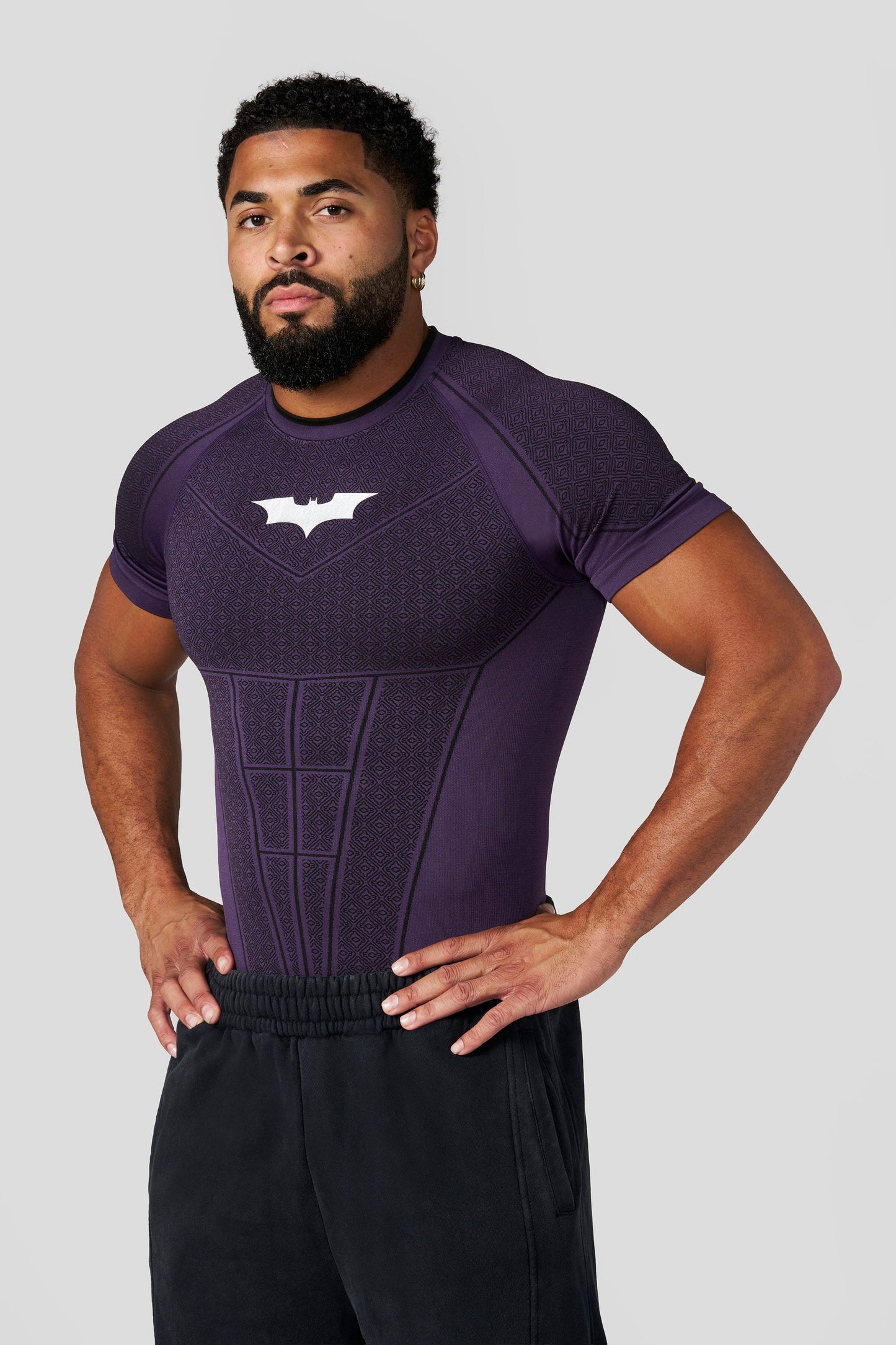 PRE-ORDEN: 4259 - Batman Manga Corta | Purple