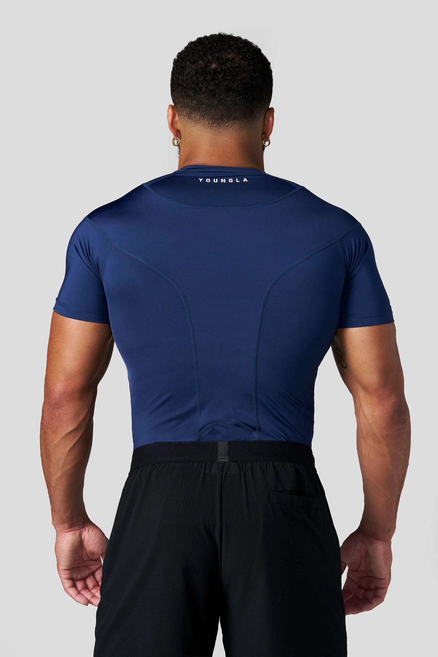 PRE-ORDEN: 4282 - Posture Compression Tees | Navy